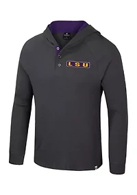 NCAA LSU Tigers Thermal Long Sleeve Hoodie