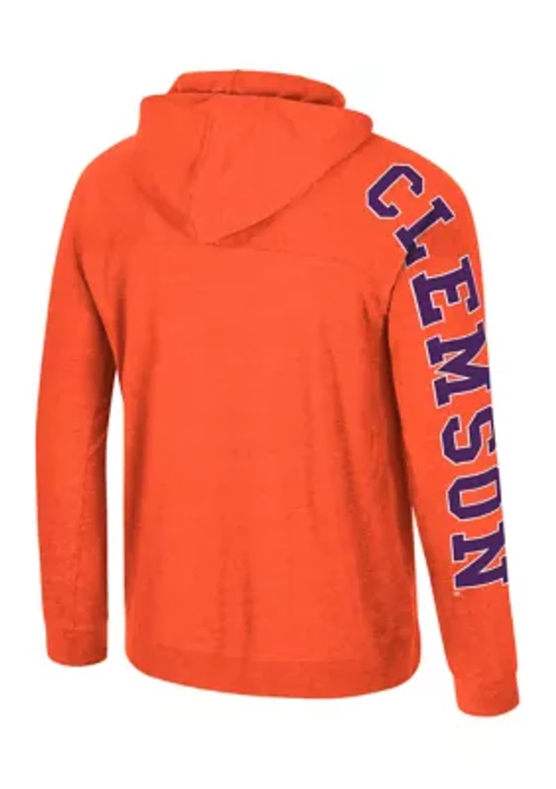 NCAA Clemson Tigers Back Business Hooded T-Shirt