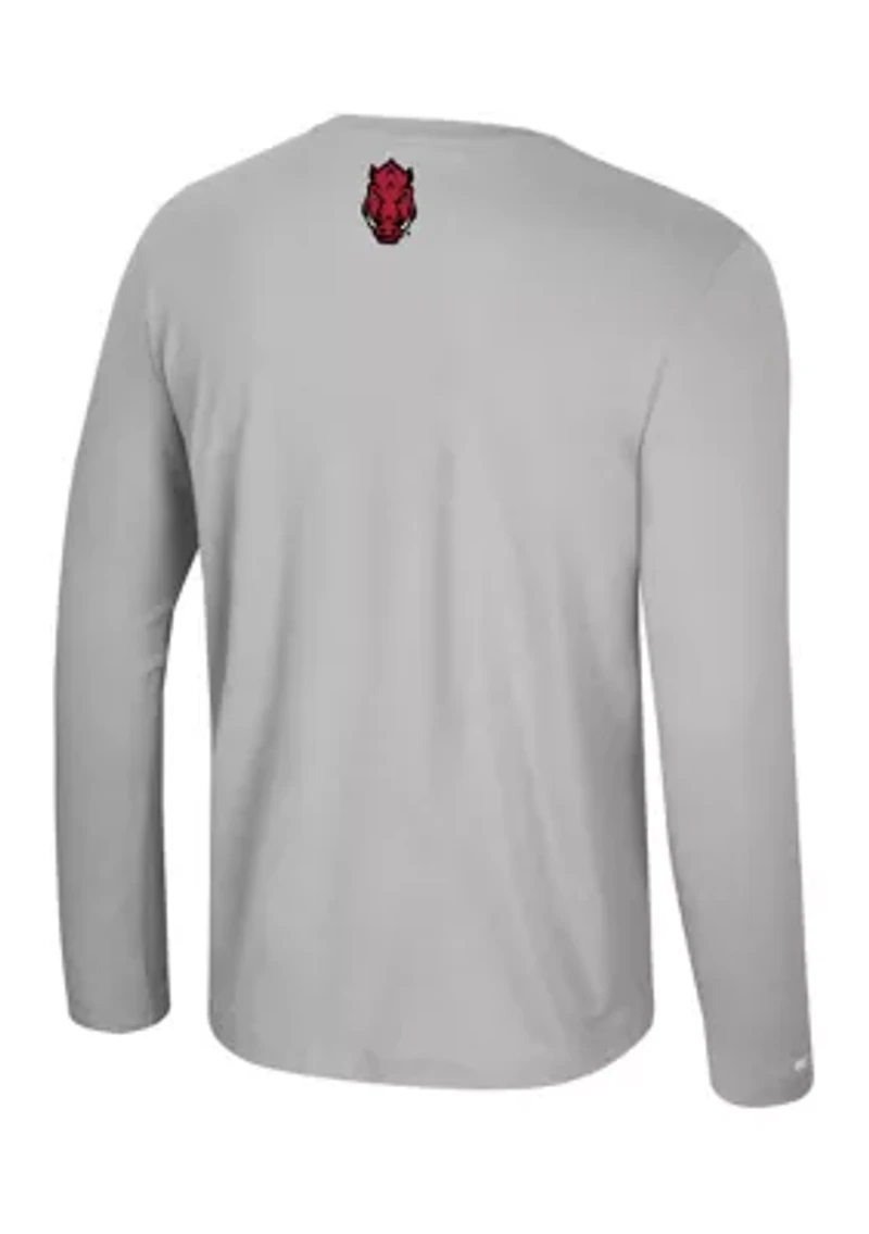 NCAA Arkansas Razorbacks Mac Long Sleeve Graphic T-Shirt
