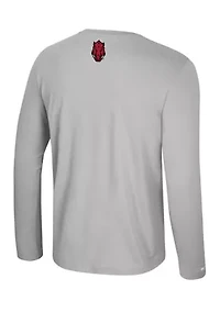 NCAA Arkansas Razorbacks Mac Long Sleeve Graphic T-Shirt
