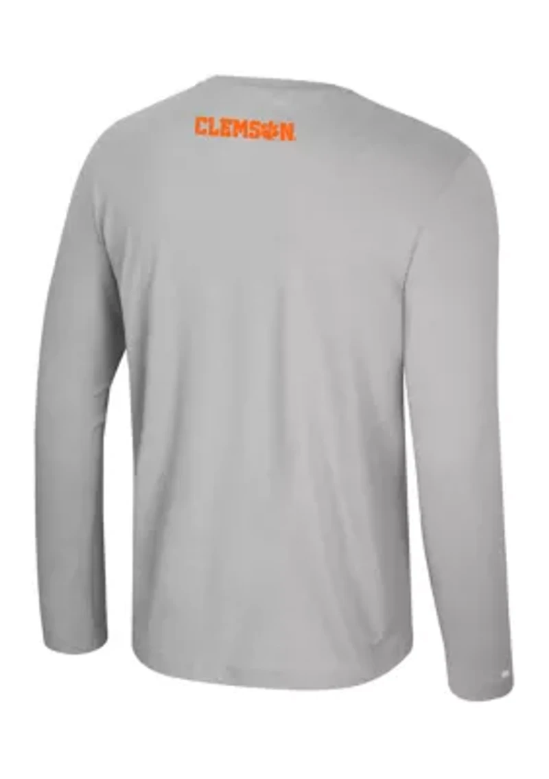 NCAA Clemson Tigers Mac Long Sleeve Graphic T-Shirt