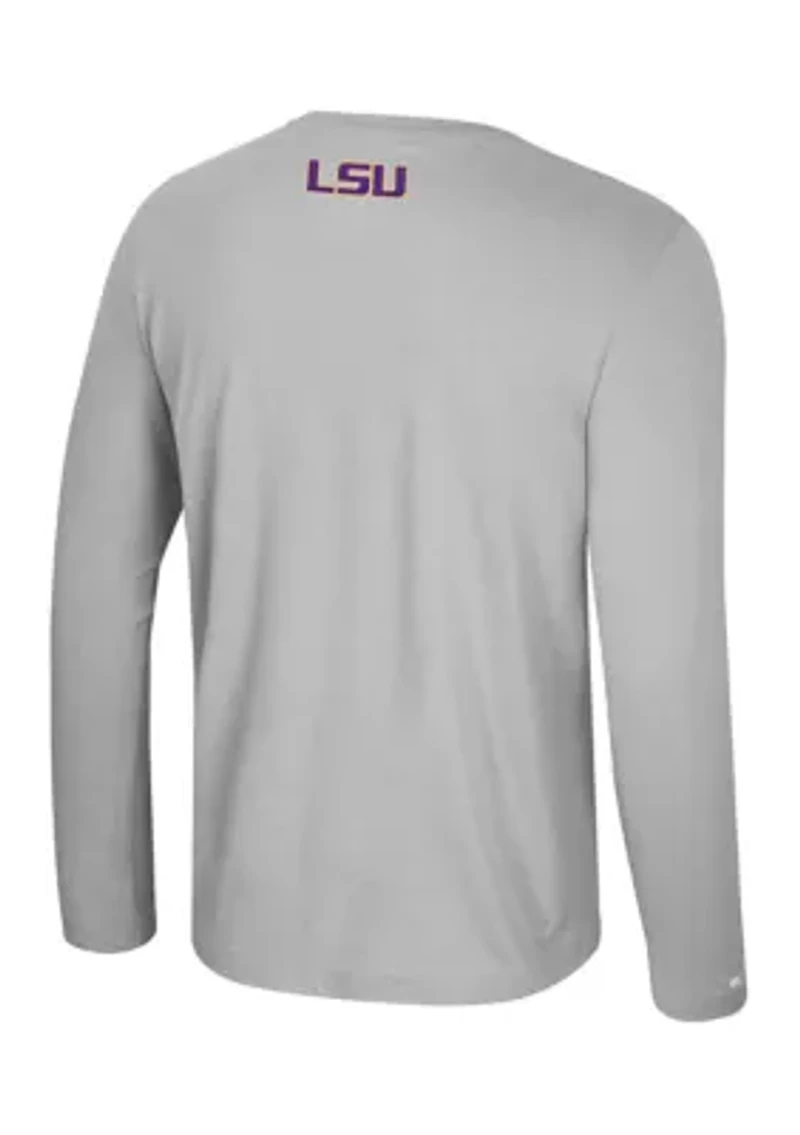 NCAA LSU Tigers Long Sleeve Logo Graphic T-Shirt