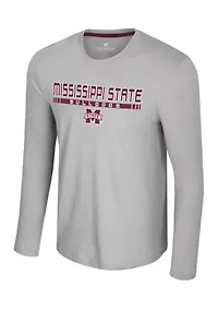 NCAA Mississippi State Bulldogs Long Sleeve Logo Graphic T-Shirt