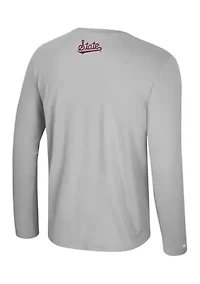 NCAA Mississippi State Bulldogs Long Sleeve Logo Graphic T-Shirt