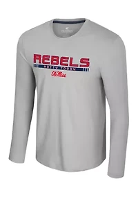 NCAA Ole Miss Rebels Long Sleeve Logo Graphic T-Shirt