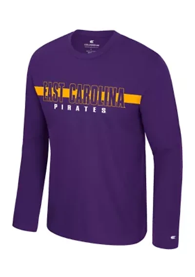 NCAA East Carolina Pirates Bar Graphic T-Shirt