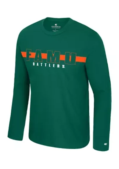 NCAA Florida A&M Rattlers Bar Graphic T-Shirt