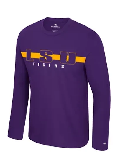 NCAA LSU Tigers Bar Graphic T-Shirt