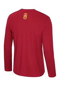 NCAA Tuskegee Golden Tigers Bar Long Sleeve Graphic T-Shirt