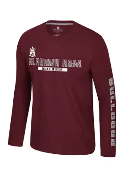 NCAA Alabama A&M Bulldogs Back Business Graphic T-Shirt