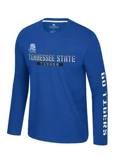 NCAA Tennessee State Tigers Back Business Long Sleeve Graphic T-Shirt