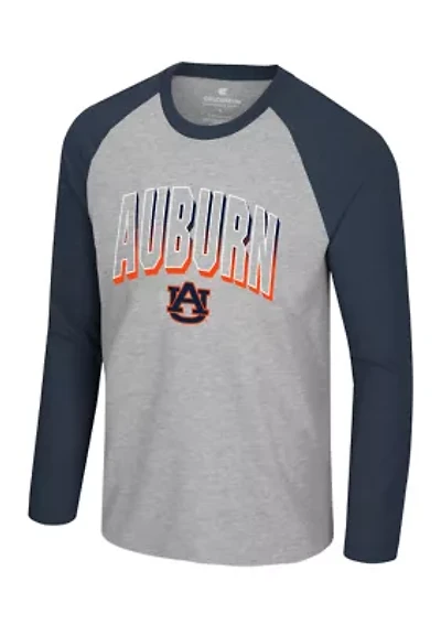 NCAA Auburn Tigers Long Raglan Sleeve Graphic T-Shirt