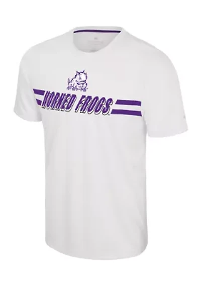 NCAA TCU Horned Frogs Hydraulic Press Graphic T-Shirt