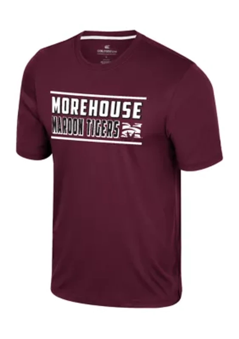 NCAA Morehouse Maroon Tigers Bird Law Graphic T-Shirt
