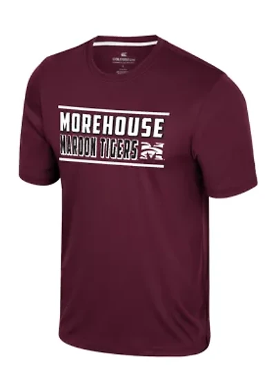 NCAA Morehouse Maroon Tigers Bird Law Graphic T-Shirt