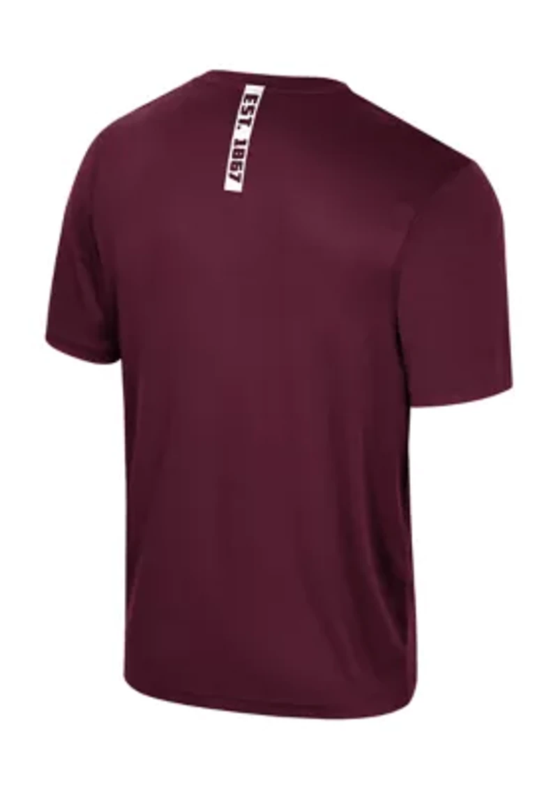 NCAA Morehouse Maroon Tigers Bird Law Graphic T-Shirt