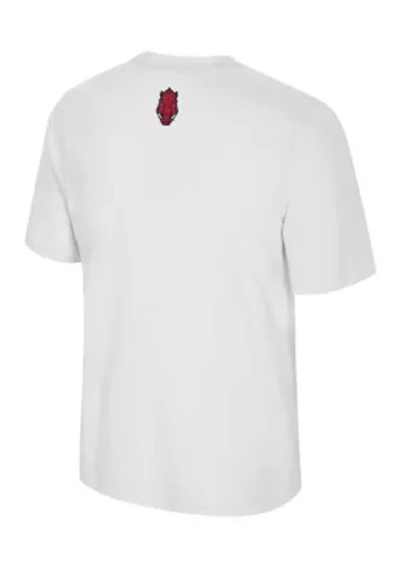 NCAA Arkansas Razorbacks Short Sleeve Bar Graphic T-Shirt