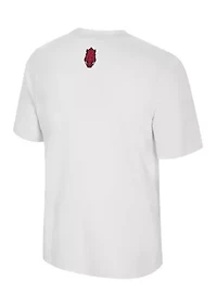 NCAA Arkansas Razorbacks Short Sleeve Bar Graphic T-Shirt