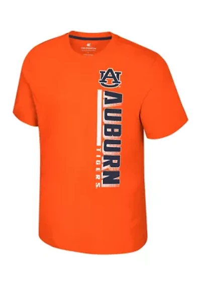 NCAA Auburn Tigers Short Sleeve Bar Graphic T-Shirt