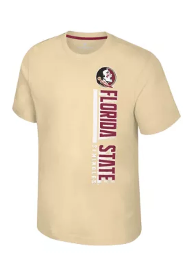 NCAA Florida State Seminoles Short Sleeve Bar Graphic T-Shirt