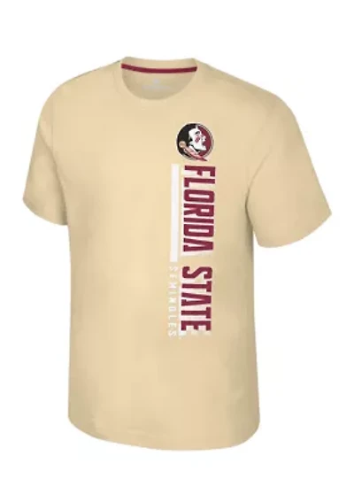 NCAA Florida State Seminoles Short Sleeve Bar Graphic T-Shirt