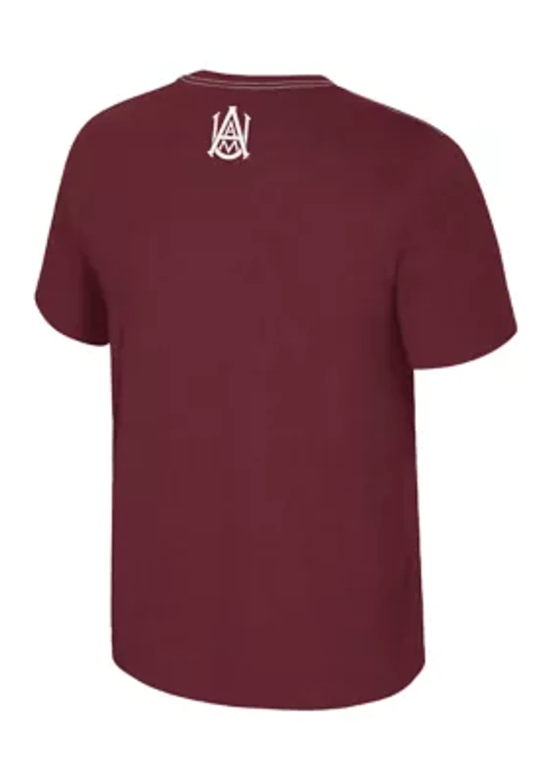 NCAA Alabama A&M Bulldogs Back Business Graphic T-Shirt