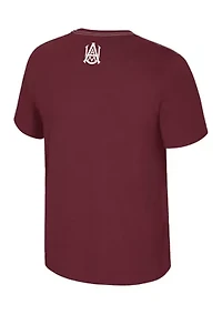 NCAA Alabama A&M Bulldogs Back Business Graphic T-Shirt
