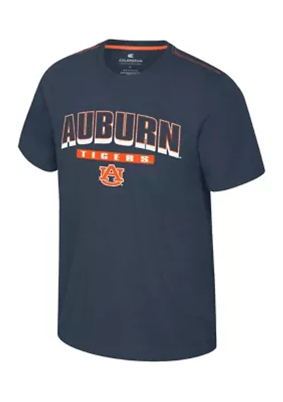NCAA Auburn Tigers Back Business Graphic T-Shirt