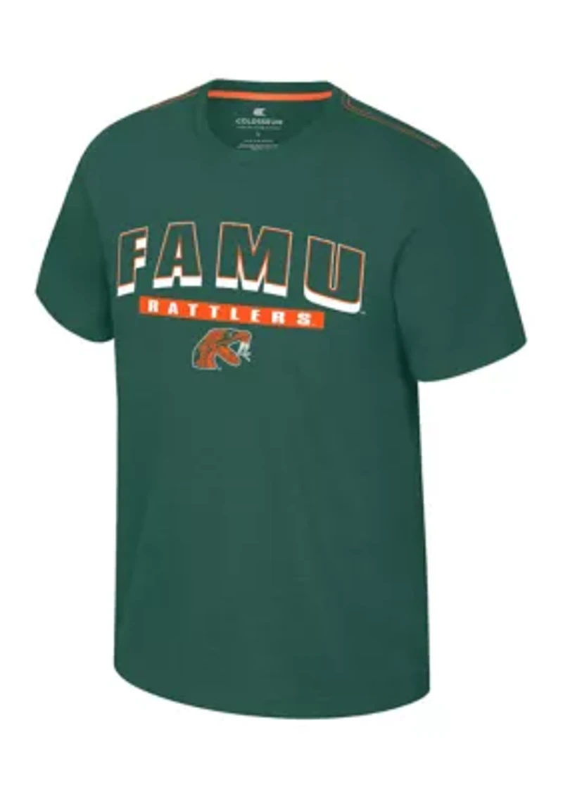 NCAA Florida A&M Rattlers Back Business Graphic T-Shirt
