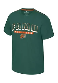 NCAA Florida A&M Rattlers Back Business Graphic T-Shirt