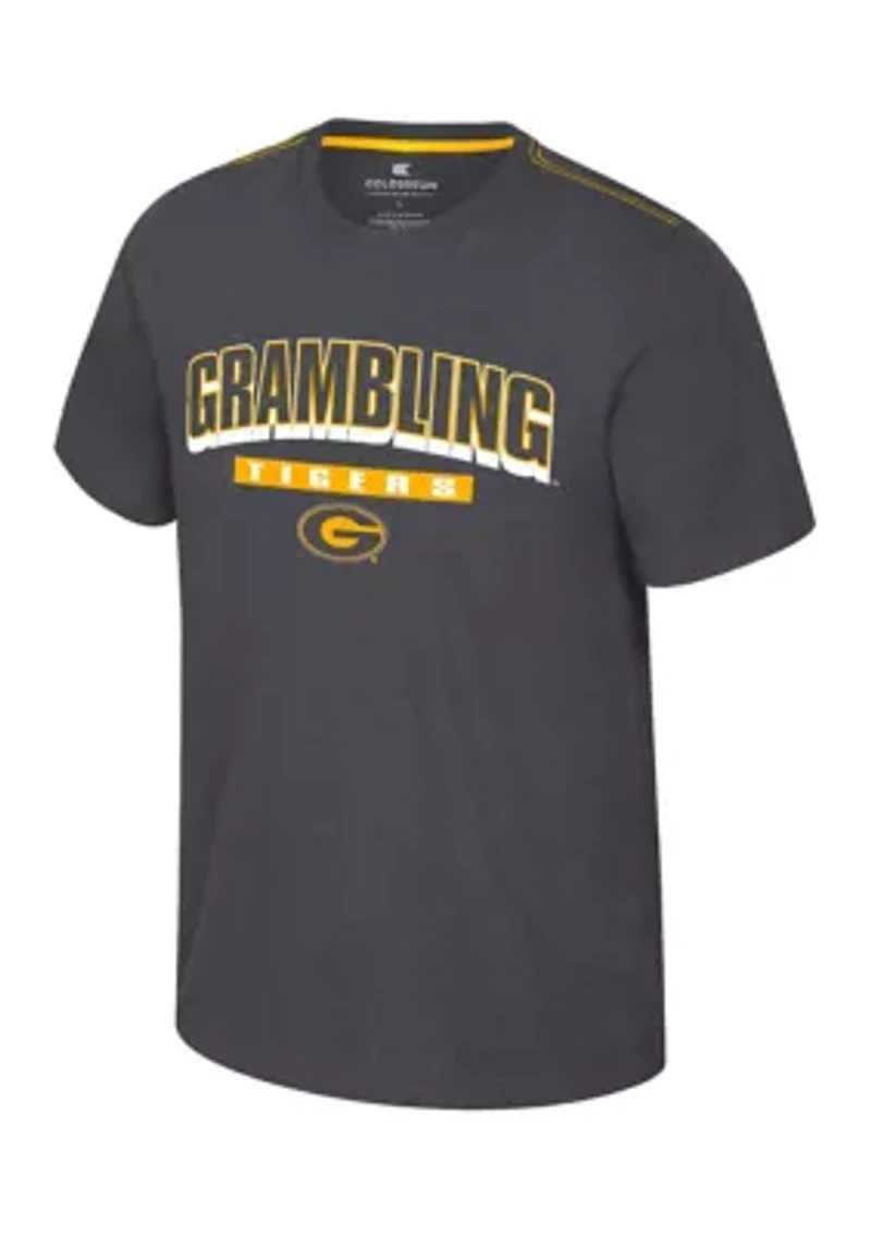 NCAA Grambling State Tigers Back Business Short Sleeve Graphic T-Shirt
