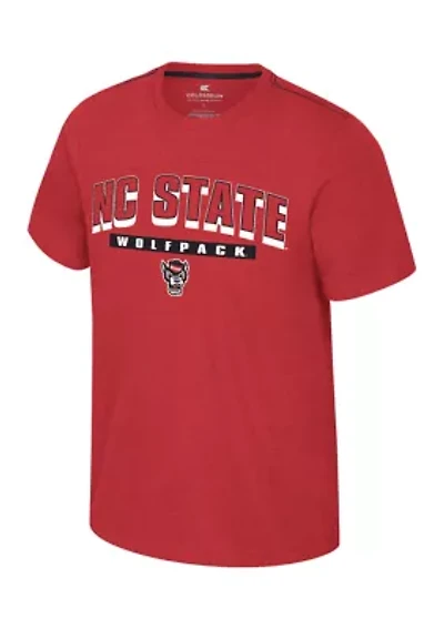 NCAA NC State Wolfpack Back Business Short Sleeve Graphic T-Shirt