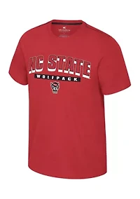 NCAA NC State Wolfpack Back Business Short Sleeve Graphic T-Shirt