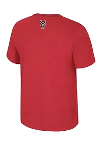 NCAA NC State Wolfpack Back Business Short Sleeve Graphic T-Shirt
