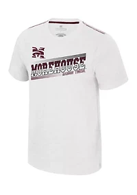 NCAA Morehouse Maroon Tigers Dance Marathon Short Sleeve Graphic T-Shirt