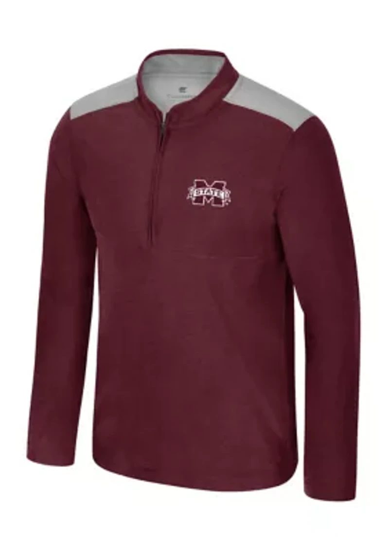 NCAA Mississippi State Bulldogs 1/2 Zip Windshirt