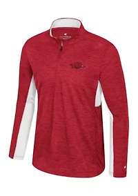 NCAA Arkansas Razorbacks Always Sunny 1/4 Zip Windshirt