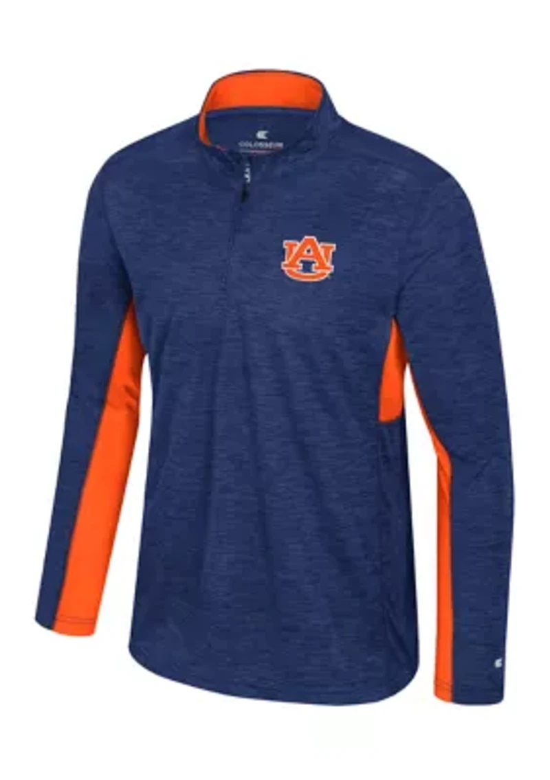 NCAA Auburn Tigers 1/4 Zip Windshirt