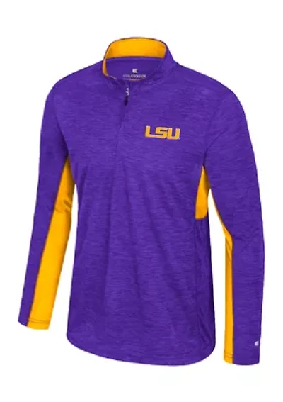 NCAA LSU Tigers 1/4 Zip Windshirt