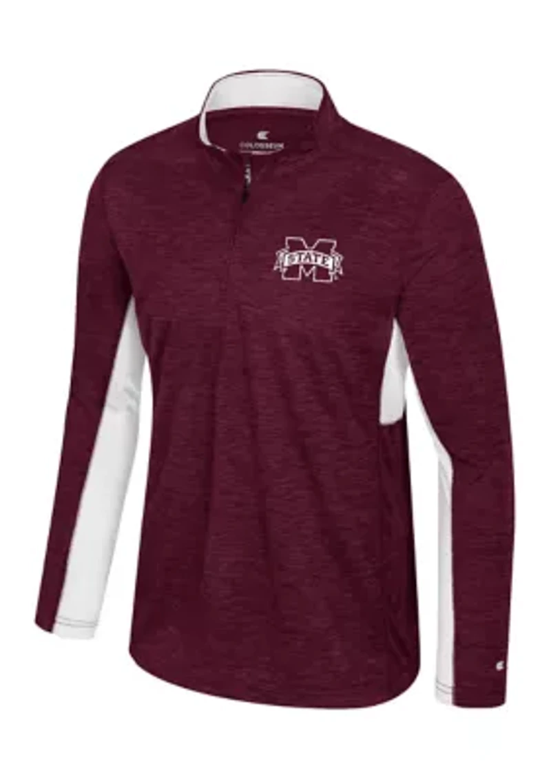 NCAA Mississippi State Bulldogs 1/4 Zip Windshirt