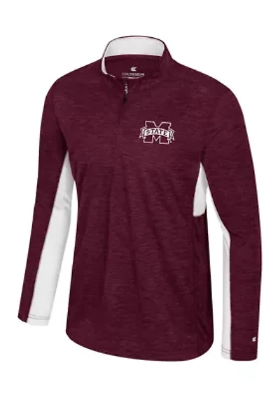 NCAA Mississippi State Bulldogs 1/4 Zip Windshirt
