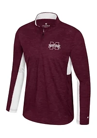 NCAA Mississippi State Bulldogs 1/4 Zip Windshirt