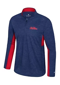 NCAA Ole Miss Rebels Always Sunny 1/4 Zip Windshirt