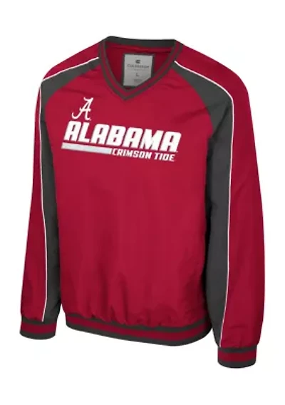 NCAA Alabama Crimson Tide  Goes America Coach Pullover