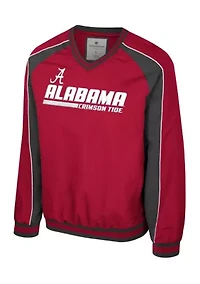 NCAA Alabama Crimson Tide  Goes America Coach Pullover