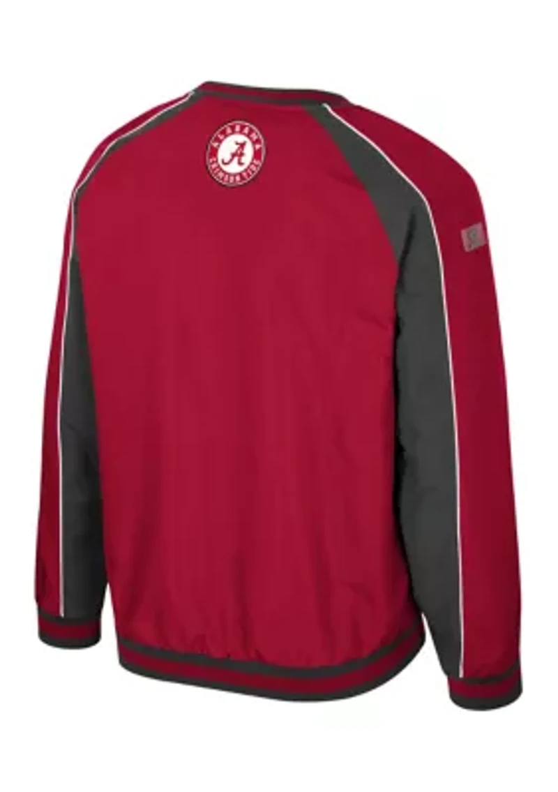 NCAA Alabama Crimson Tide  Goes America Coach Pullover
