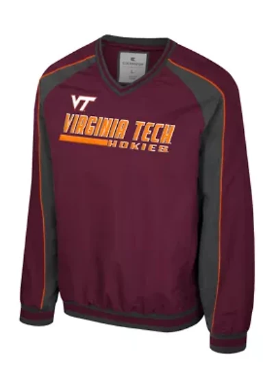 NCAA Virginia Tech Hokies Goes America Coach Pullover