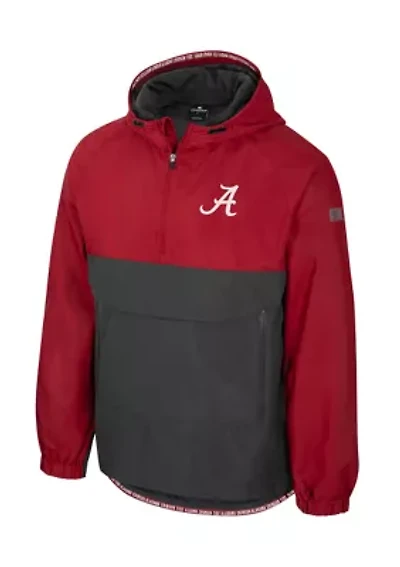 NCAA Alabama Crimson Tide Gives Back 1/2 Zip Anorak Jacket