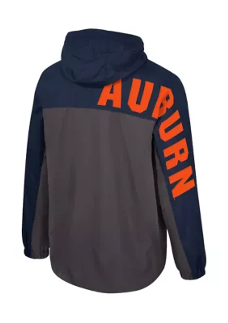 NCAA Auburn Tigers Gives Back 1/2 Zip Anorak Jacket