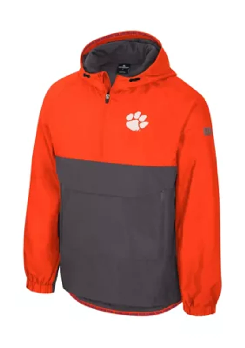NCAA Clemson Tigers Gives Back 1/2 Zip Anorak Jacket